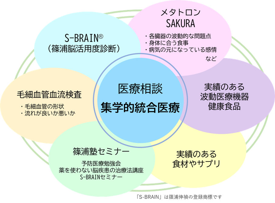 集学的統合医療の図